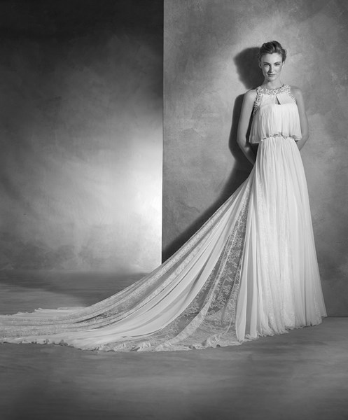 ROBE mariage moderne CREATEUR ATELIER PRONOVIAS PROCHE AIX EN PROVENCE 13100